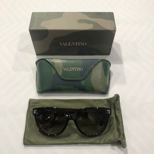 Valentino Dark Havana Sunglasses